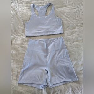 Girlfriend Matching Run Shorts And Sports Bra Set L